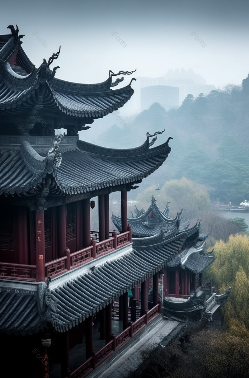 著名旅游景点杭州法喜寺,高清,摄影图,摄影图片,图片大全,摄影图免费下载